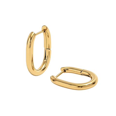 Classic Oval Hoops