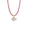 East-West Pear Cord Necklace