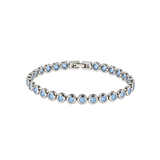 Icy Bezel Tennis Bracelet