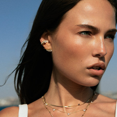 Vespera Earrings - Gold