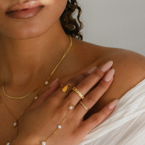 Criss Cross Pave Ring
