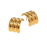 Lucente Earrings Gold