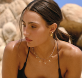 Sola Sculpted Hoops Gold