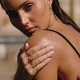 Écho Double Pear Open Ring