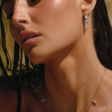 Séraphine Drop Gold Earrings