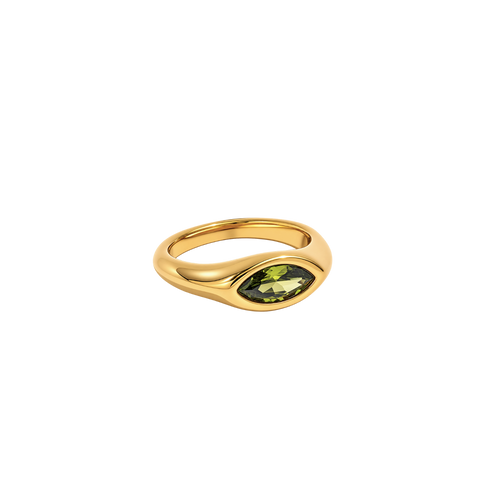 Solenne Peridot Ring