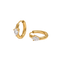 Sundown Gold Hoops