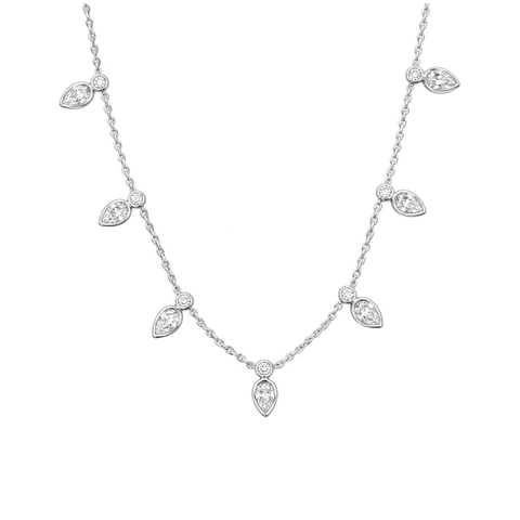 Lucent Silver Necklace