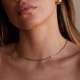 Capri Petite Paperclip Necklace