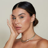 3mm Herringbone Necklace SAMPLE SALE