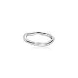 Silver Double Stacked Irregular Rings
