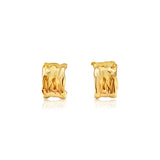 Retro Chunky Hoop Earrings