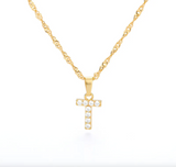 Pavé Glow Initial Necklace SAMPLE SALE