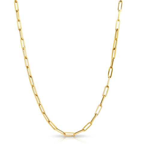 DIY Charm Paperclip Necklace