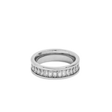Baguette Brillio Silver Ring