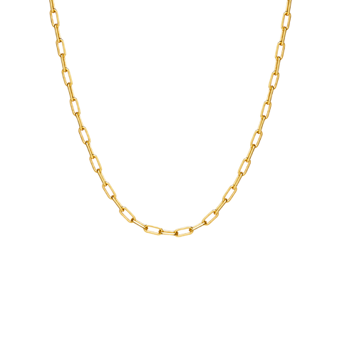 Capri Petite Paperclip Necklace