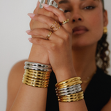 Trina Cuff Bracelet  Silver