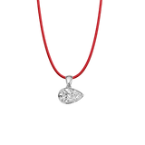 East-West Pear Cord Necklace
