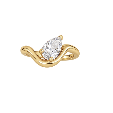 Éloïse Pear Ring