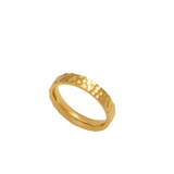 Hammered 5mm Ring