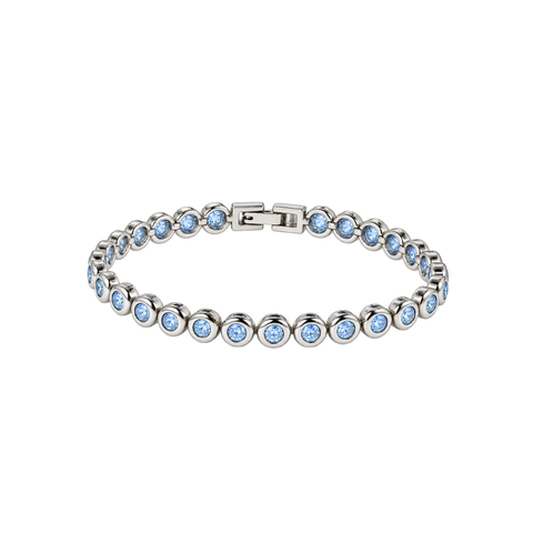 Icy Bezel Tennis Bracelet