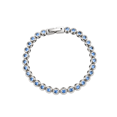 Icy Bezel Tennis Bracelet