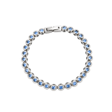 Icy Bezel Tennis Bracelet