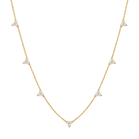 Lotus Charm Necklace