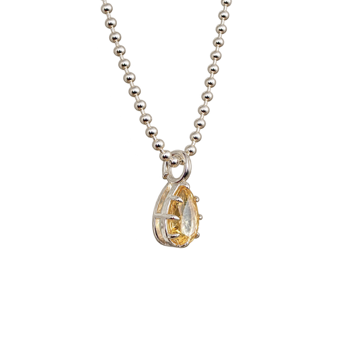 Miele Yellow Lab Diamond Necklace