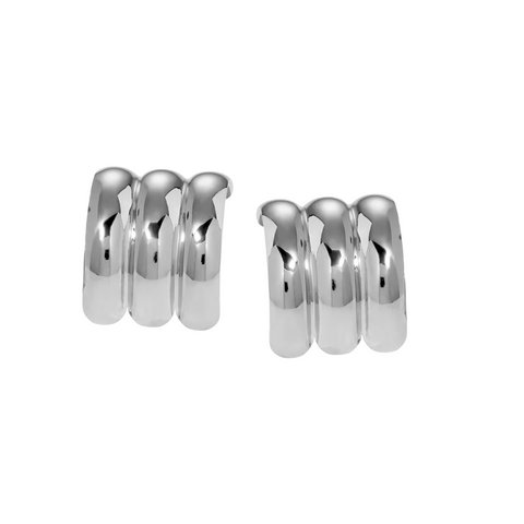 Lucente Earrings Silver