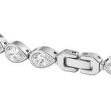 Rivière Pear Silver Tennis Bracelet