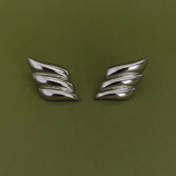 Silver Sleek Seraph Earrings SAMPLE SALE