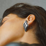 Silver Sleek Seraph Earrings SAMPLE SALE