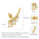 Vespera Earrings - Gold