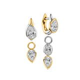 Séraphine Drop Two Tone Earrings