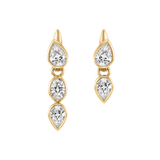 Séraphine Drop Gold Earrings