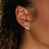 Vespera Earrings - Silver