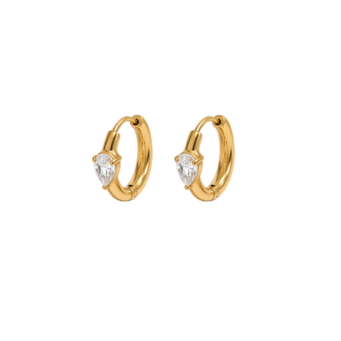 Sundown Gold Hoops