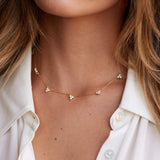 Lotus Charm Necklace
