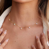 Lotus Charm Necklace