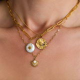 Gold Sea Onda Necklace