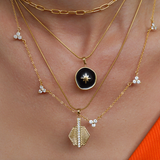 Lotus Charm Necklace