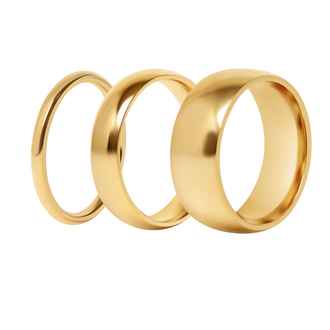 Solid Dome Band Ring