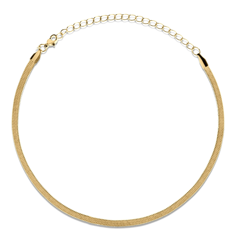 Herringbone Anklet